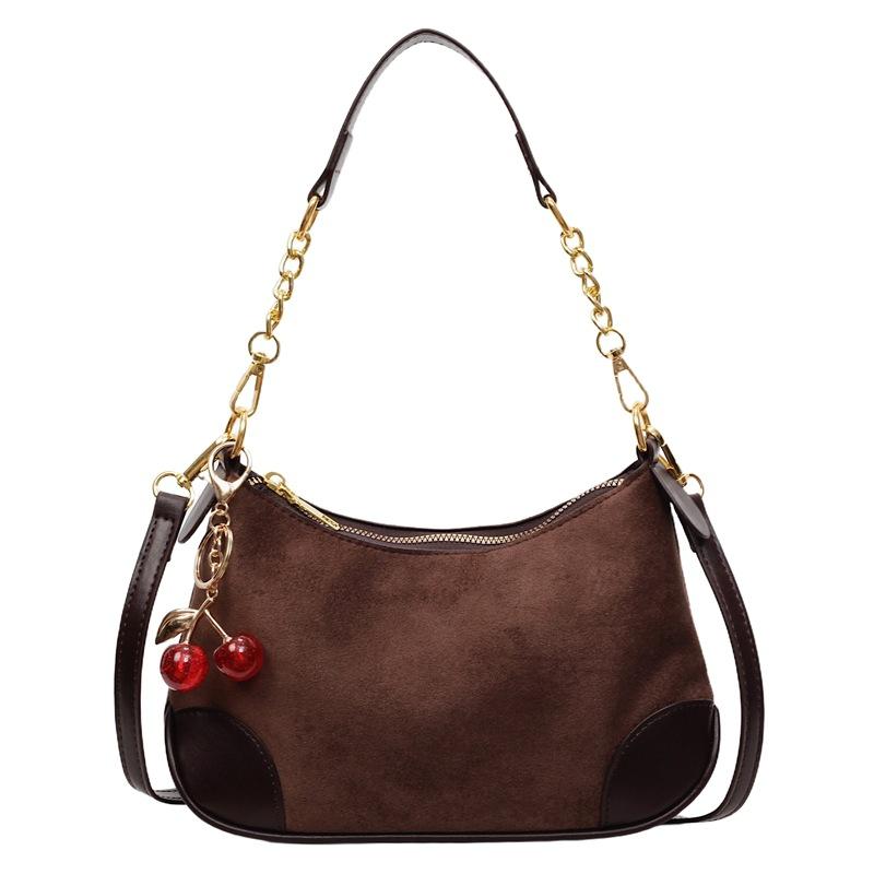 Retro Bag Women's Autumn and Winter 2025 New Fashion Niche Design Shoulder Messenger Bag Popular Ins Dumpling Bag