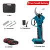 40cm Brushless Cordless Pruner Shear 4 Gear Adjustable Fruit Tree Bonsai Pruning Trimmer Portable Electric Tree Branches Cutter