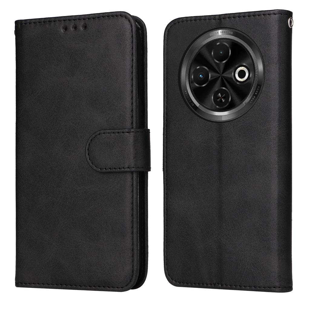 For TECNO Spark 30C 4G Case Wallet PU Leather Folio Flip Phone Cover