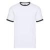 FRUIT OF THE LOOM Mens Contrast Ringer T-Shirt