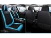 Universal Leather Cartoon Car Seat Covers for All Seasons - Compatible with Reina, MG, K3, K5, Elantra