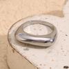 MamacitaSlay Classic 316L Stainless Steel Flat Stick Ring Waterproof 18K Gold Plated Jewelry 2026 Creative Women's Elegant Gift