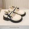 Glossy PU Leather Children Shoes Girl Comfortable Fashion Kids Casual Low Heels Shoes School Students Uniform Shoes Child I11038