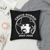 Legends Rip Chuck Norris Square Pillow Cases Cushion Covers Vintage Zippered Decorative Pillowcase For Bed 40*40Cm
