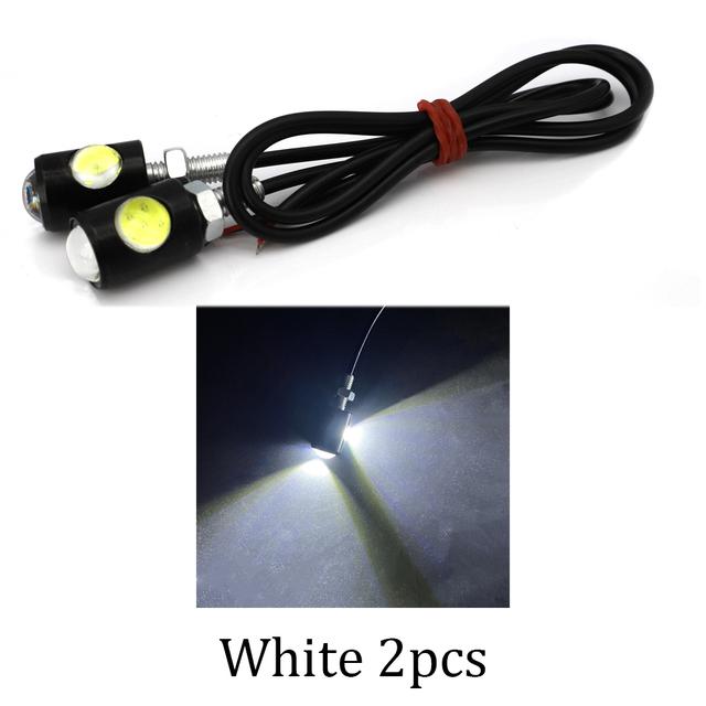 2 Stück LED Motorrad Blinker Super Helle LED Auto Nummernschild Schraube Rücklicht Brems Nebelschlussleuchte Birne