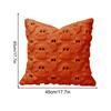 Halloween Decorative Pillow Cover 45x45cm Ghost Pillowcase Gothic Decor Pillowcase for Home Dorm Apartment Living Room Sofa