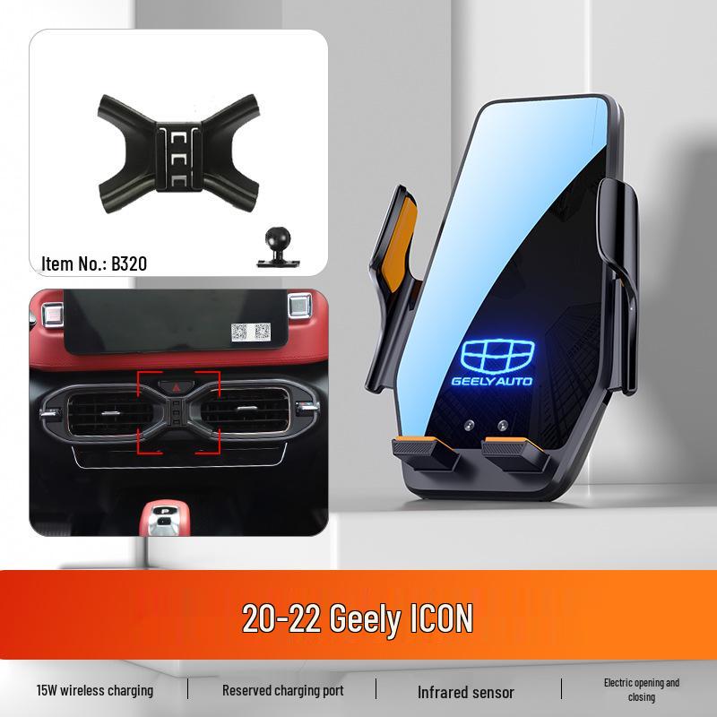 Car Phone Holder for Geely Boyue PRO, Vision S1/X3/X6, Emgrand GL/GS