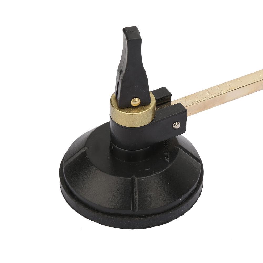 Glass Cutter 6 Wheel Circular Cutting Cutter with Suction Cup (20cm)