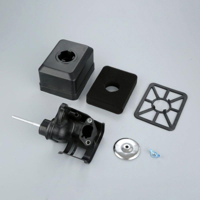 Black Air Filter Housing Assembly Replacement Attachment Repair Kit For Honda GX140 GX160 5.5hp GX200 Engine Power Tools