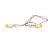 Motorcycle Part 12V LED Turn Signal Light E Mark Running Indicator Lamp Amber clignotant Moto intermitente Blinker Lights