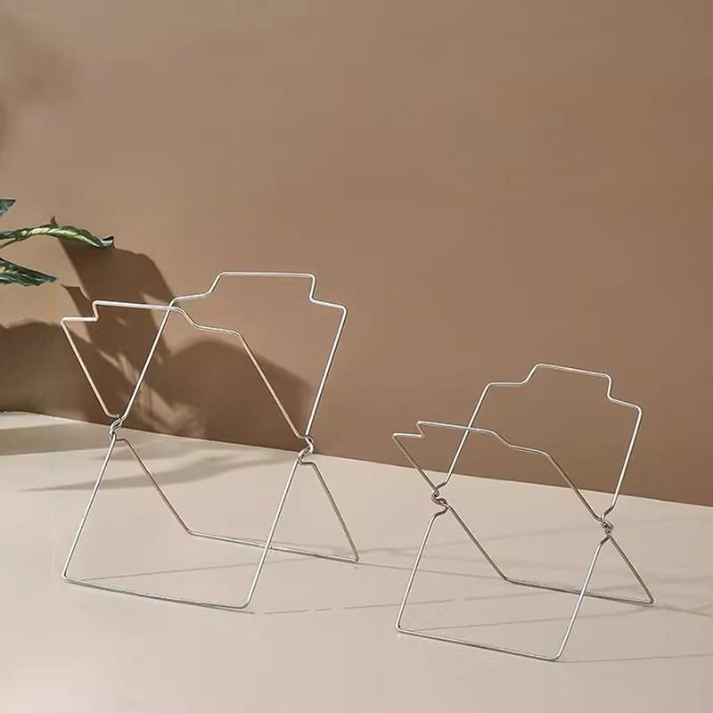 1Pcs Outdoor Household Garbage Rack Foldable Kitchen Debris Storage Rack Multifunctional Kitchen Fresh-keeping Bag Holder