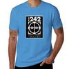 Dès Front 242 Pour T-Shirt Custom Shirt Korean Fashion Graphic T Shirts Street Wear Vintage T Shirt Men