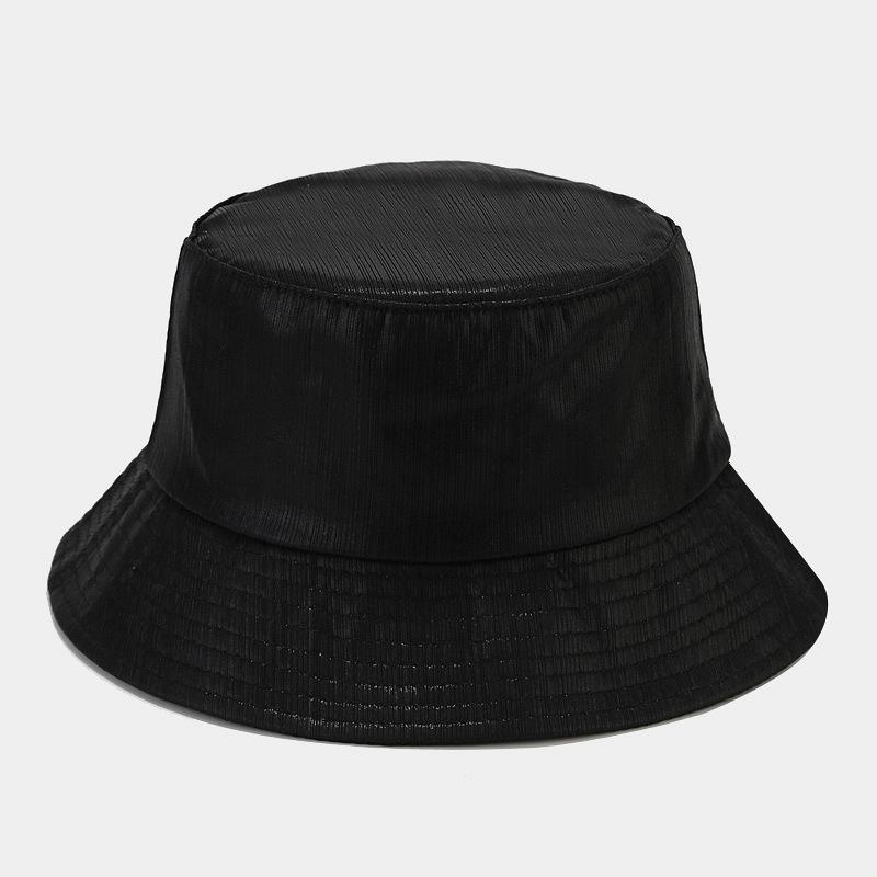 New European and American laser colorful bucket hat women's fashion versatile Internet celebrity basin hat men's casual sun hat