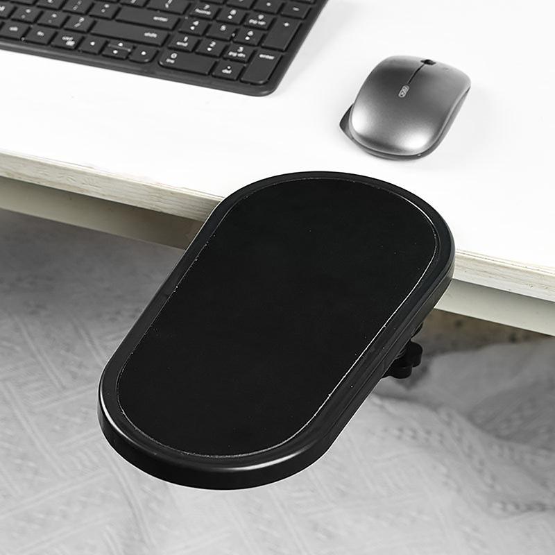 Efficient Adjustable Armrest Extender for Desk, Ergonomic Wrist Support, Rotatable Mouse Pad Stand