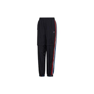 Pantaloni de trening Originals Adicolor Japan Track Color Block cu dungi Retro Sport Jogger Femei Partea de jos Negru GT8466
