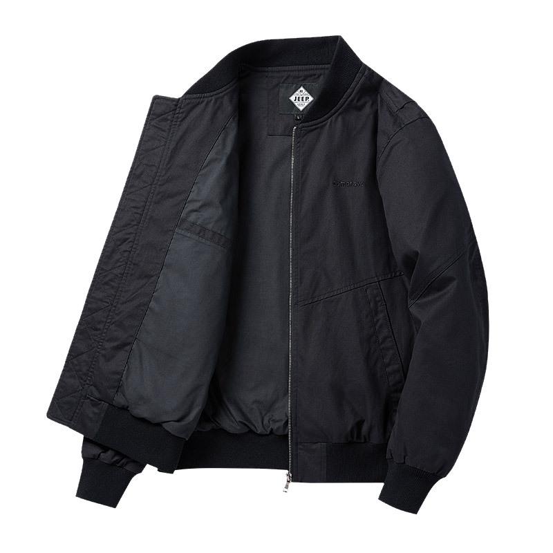

Men s Wear-Resistant Cotton Pilot Jacket - Versatile, Loose-Fit for Spring & Autumn 3XL чорний