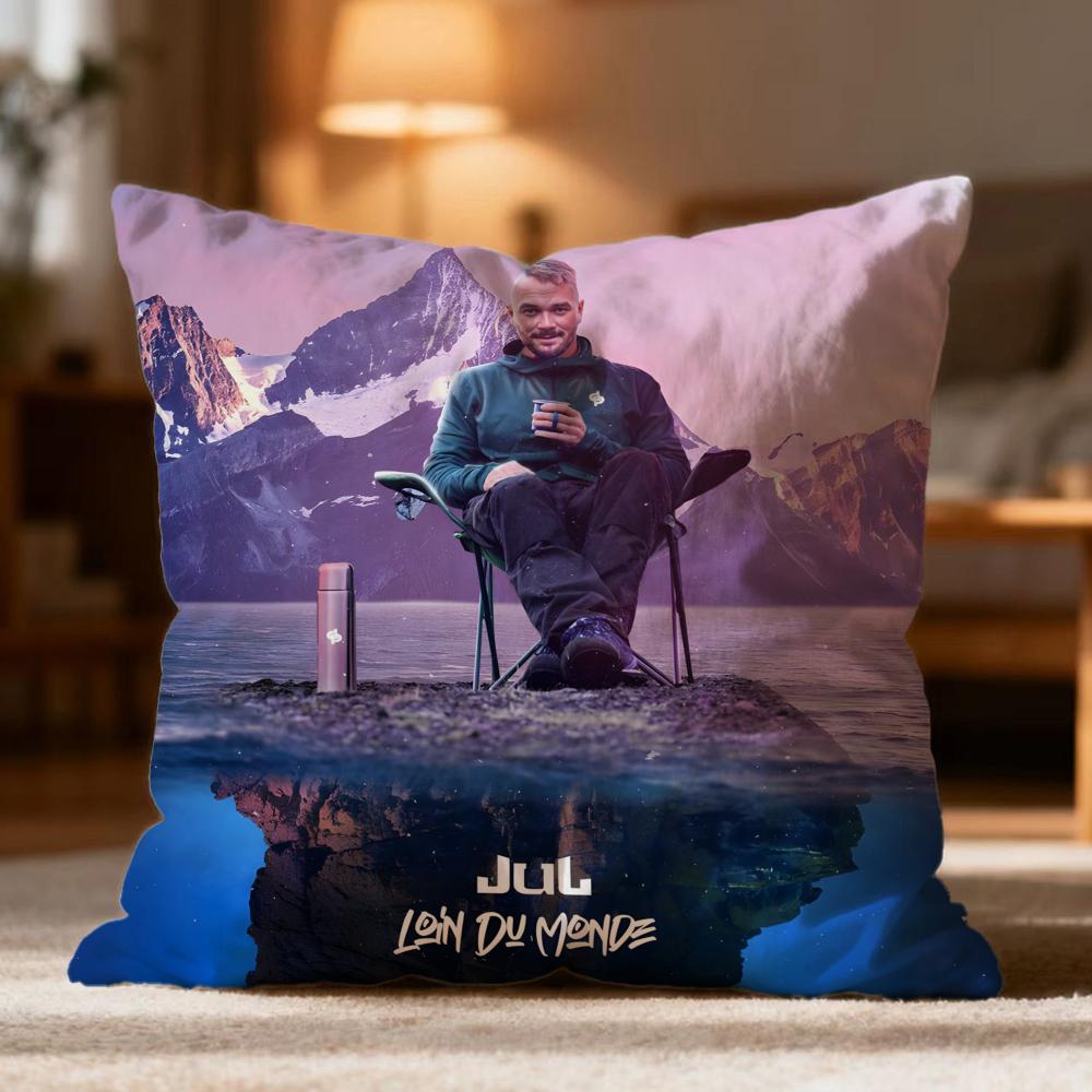 Hot J-JJuL Cushion Cover Soft Washable Pillow Case Multi-Scene for Couch Bed Travel Office Use