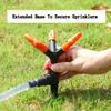 Sprinkler Nozzle 360 Degree Automatic Rotating Water Spray Garden Lawn Automatic Sprinkler Garden Watering Irrigation Supplies