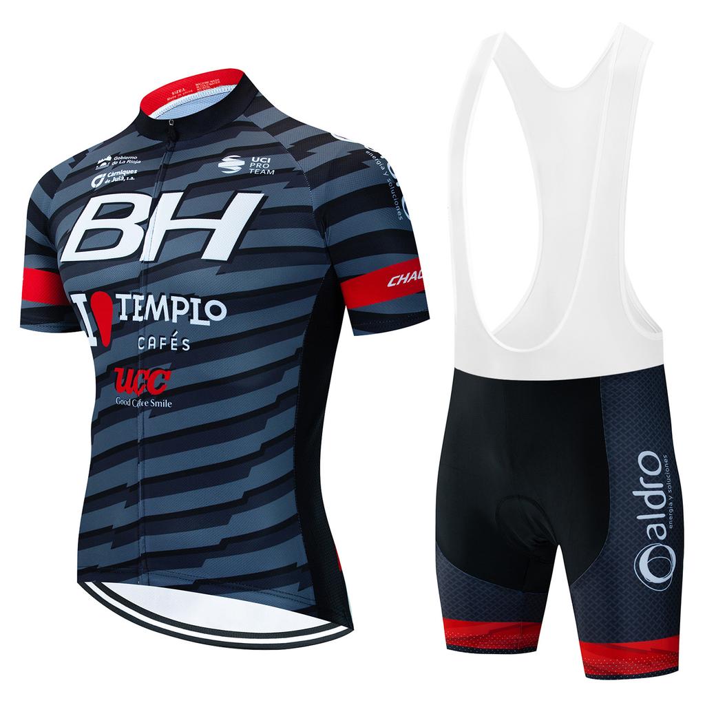 Summer Short-Sleeved Cycling Suit Breathable Men'S And Women'S Cycling Shirts Cycling Tops And Pants Kuqi
