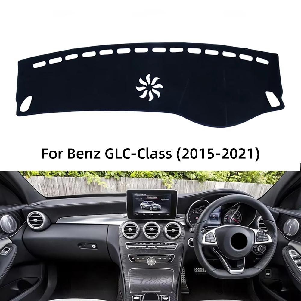 Interior Moulding Dashboard Cover Pad for Mercedes GLC C-Class 2015-2021 Sunshade Protector Anti-UV Non-slip Carpet