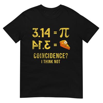 Pi 3 14 = Torta Coincidenza Non Credo Battuta Matematica Maglietta