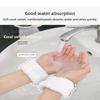 Absorbent Wrist Wash Bands, Soft Terry Cloth Wristbands for Face Washing, Makeup, Spa Prevent Water Dripping