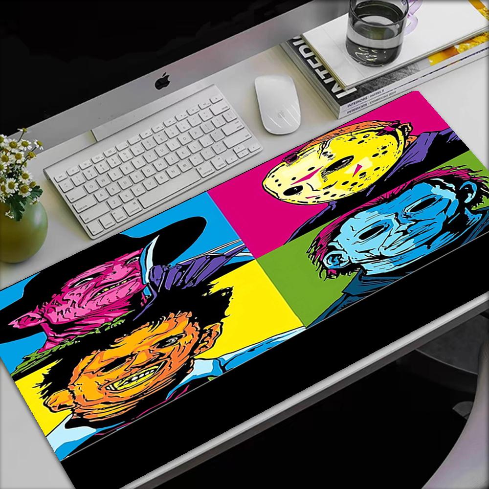 Halloween horror Theme Mouse Pad, Non Slip Rubber Base, Multifunctional Office & Home Decor, Perfect for Workspace Personalization.