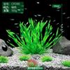 1pc Artificial Underwater Plants Aquarium Fish Tank Seaweed Decoration Green Purple Water Grass Viewing Decorations for Home