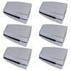 6Pcs Office Desk Glass Clamps Adjustable Aluminum Alloy Bracket Stable Vertical Screen Clip Desktop Privacy Panel Holder Baffle