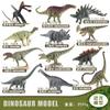 Simulation Mini Dinosaur Series Triceratops Stegosaurus Velociraptor Pterosaur Mosasaurus Brachiosaurus Diplodocus Model Ornament