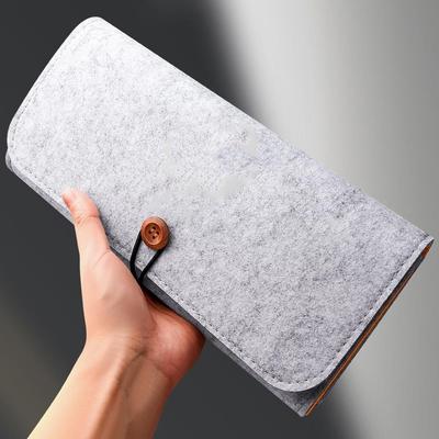 For Switch 2 Felt Storage Bag Game Console Protective Cover Bag With Game Card Slot Charging Cable Case