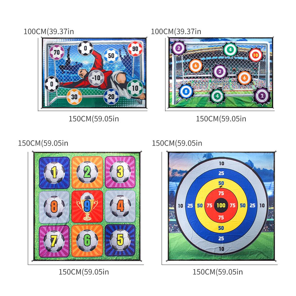 Children's Multi-functional Jiugongge Football Game Mat Sticky Ball Indoor And Outdoor Sports Sports Toys