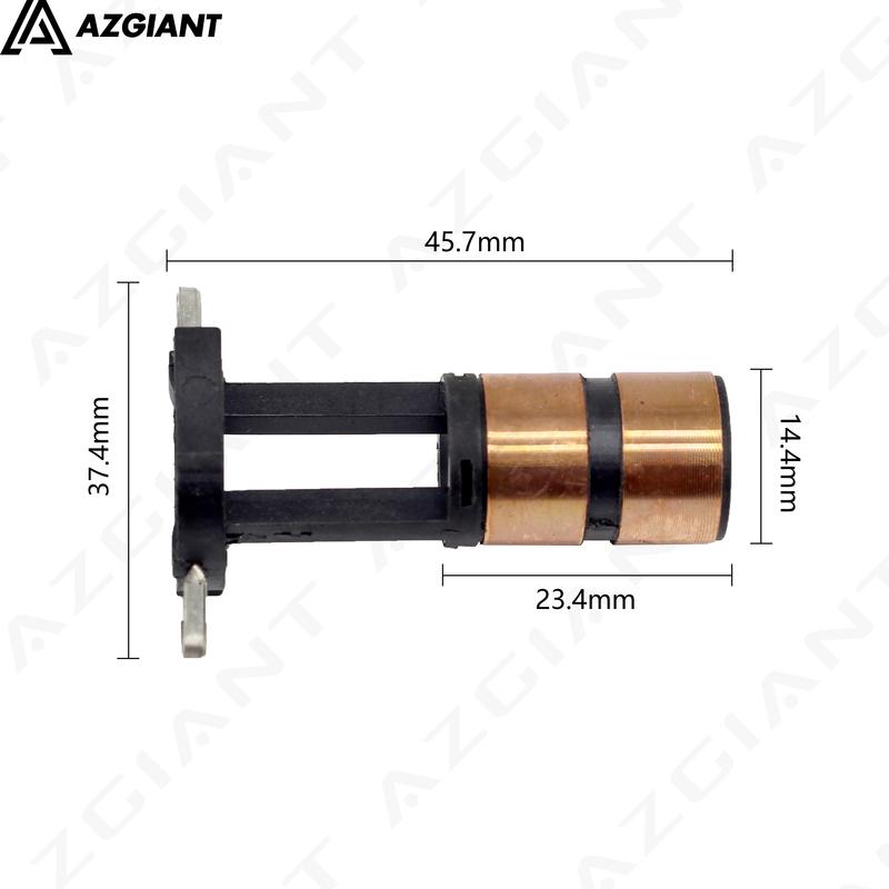 for Toyota Corolla Honda Accord power Generator Collector Copper Head Slip Ring Copper Ring (size: 6x14.5x46mm)