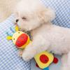 Pet Voice Toys Cartoon Plush Dog Teeth Grinding Toys Teeth Cleaning Wear resistant Cat and Dog Training Fun Pet Supplies