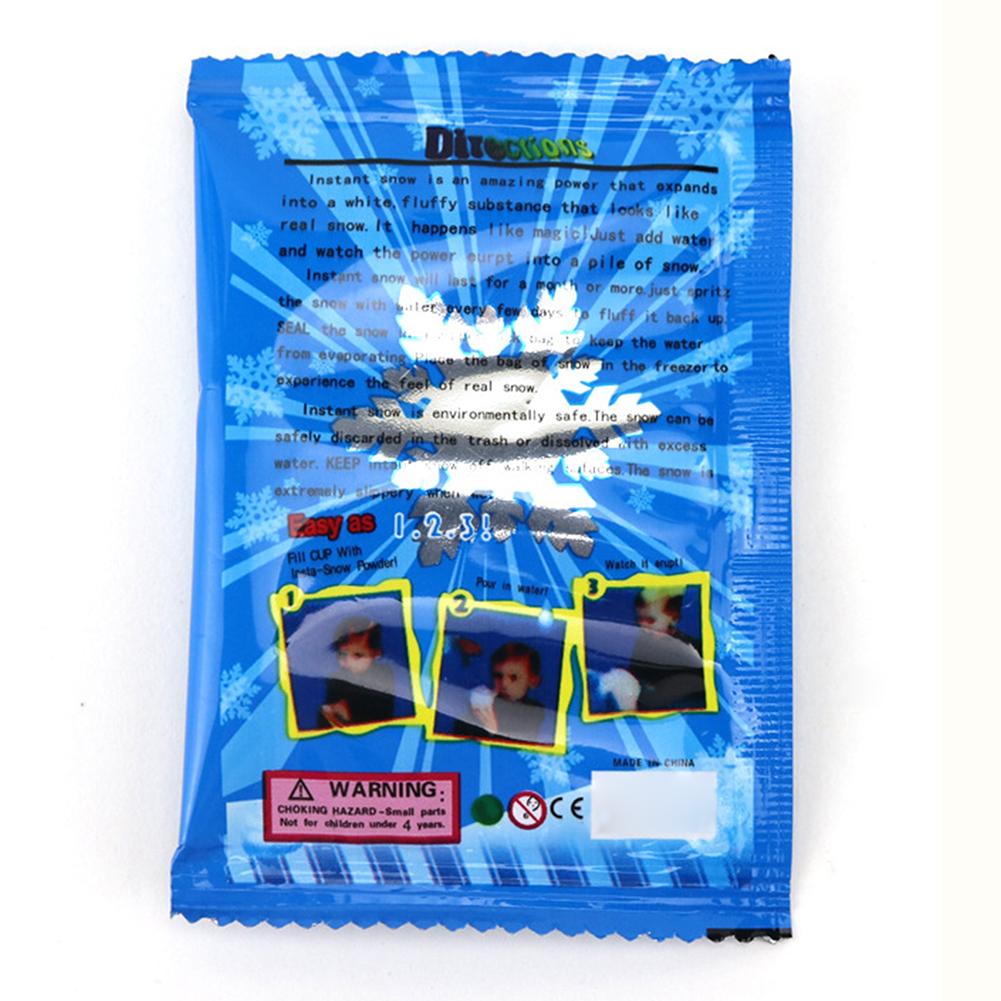 Magics Snow Powder Create Fluffy Fake Snow Powder For Crafts