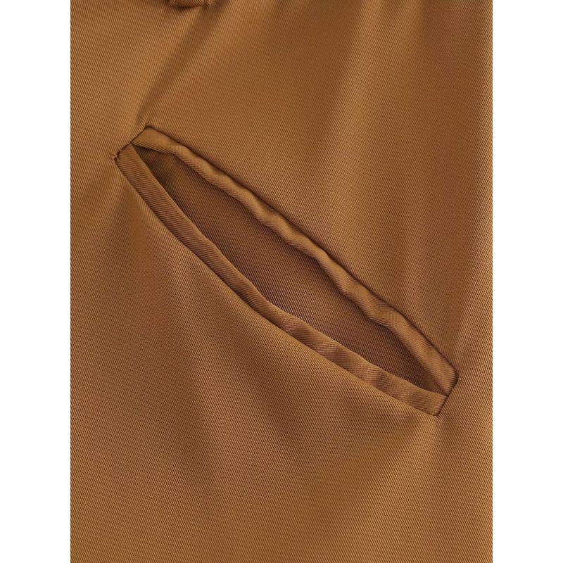 Kaslead New Arrival Women's Clothing Fashion Style Fashion Casual Minimalist Versatile Pocket Decoration Half-Length Shorts