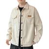 Retro Corduroy Jacket Men's Autumn New Trendy Versatile Casual Shirt Lapel Work Top