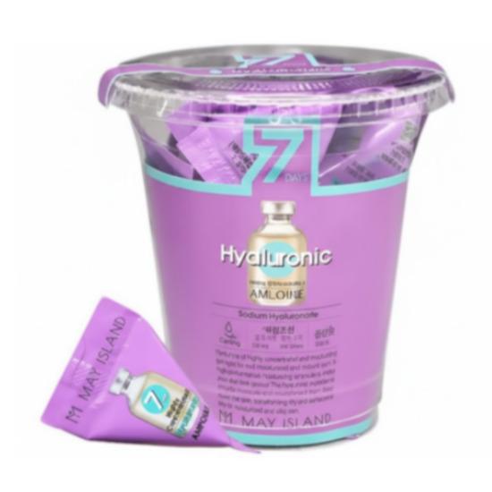 [MAY ISLAND] 7 Days Highly Concentrated Hyaluronic Ampoule (3g*12ea) 1 Pack 7 Days Highly Concentrated Hyaluronic Ampoule  1