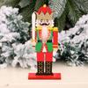 Walnut Soldier Christmas Wooden Assembly DIY Ornaments Christmas Decoration Supplies Hotel Shopping Mall Window Ornaments
