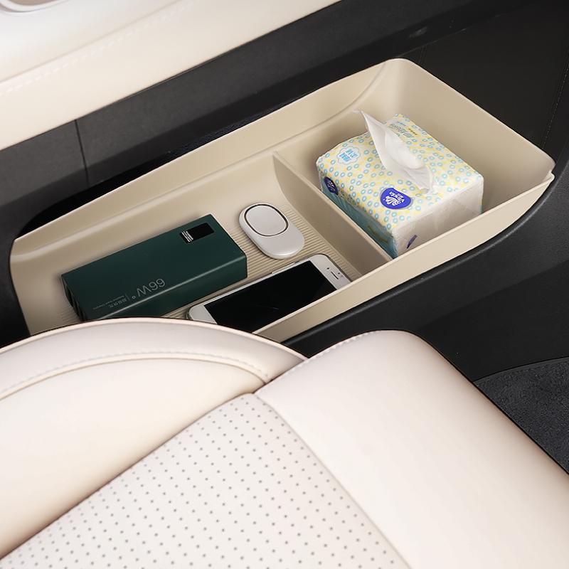 Central Control Lower Storage Box for NIO EC6 2023-2024 Storage Box Car Decoration Supplies Lower Storage Box Car Accessories