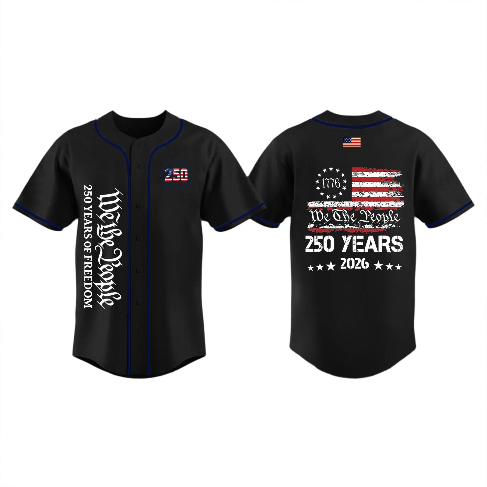 

Womens Spring Tops Button Down Baseball Style Summer Shirts for Women We The 250 Years 2026 Casual T Shirts XL чёрный