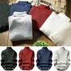 Men's Winter Slim Turtleneck Pullover Sweater For Casual Stylish Looks