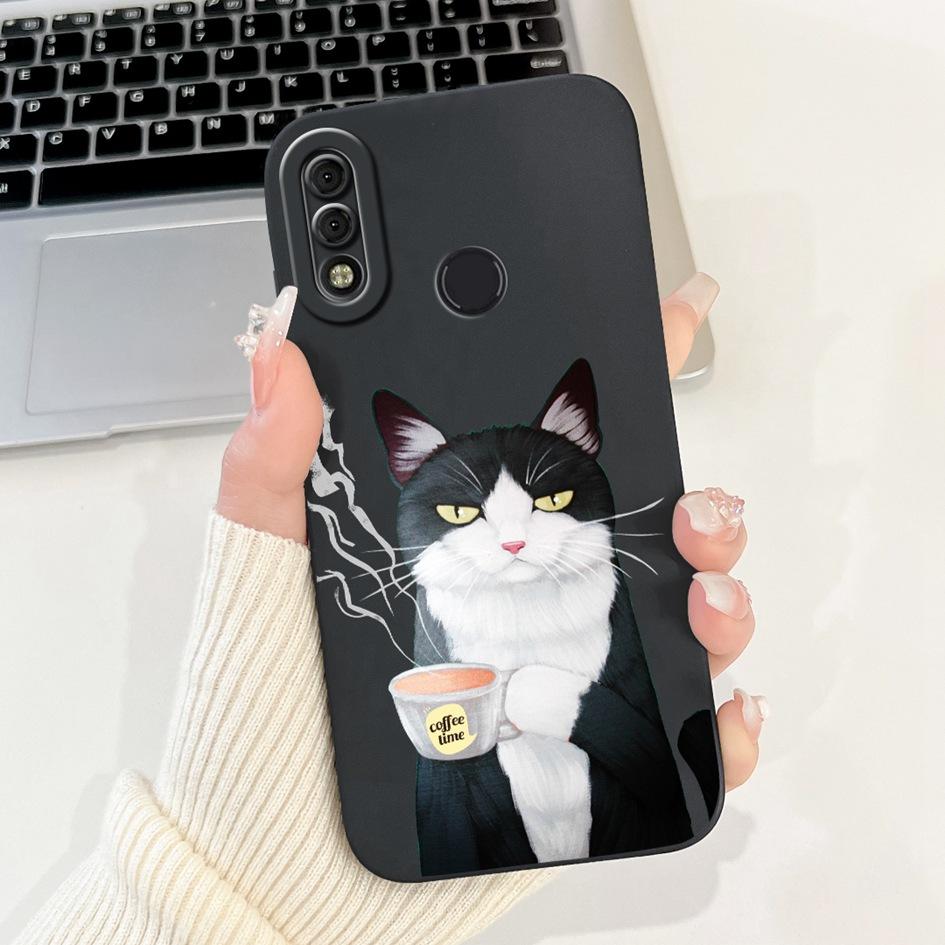 For Tecno Camon 11 Pro Case CF8 Cover Aesthetic Painted Shockproof Silicone Bumper Back Cover For Tecno Camon 11 CF7 CF7k Fundas