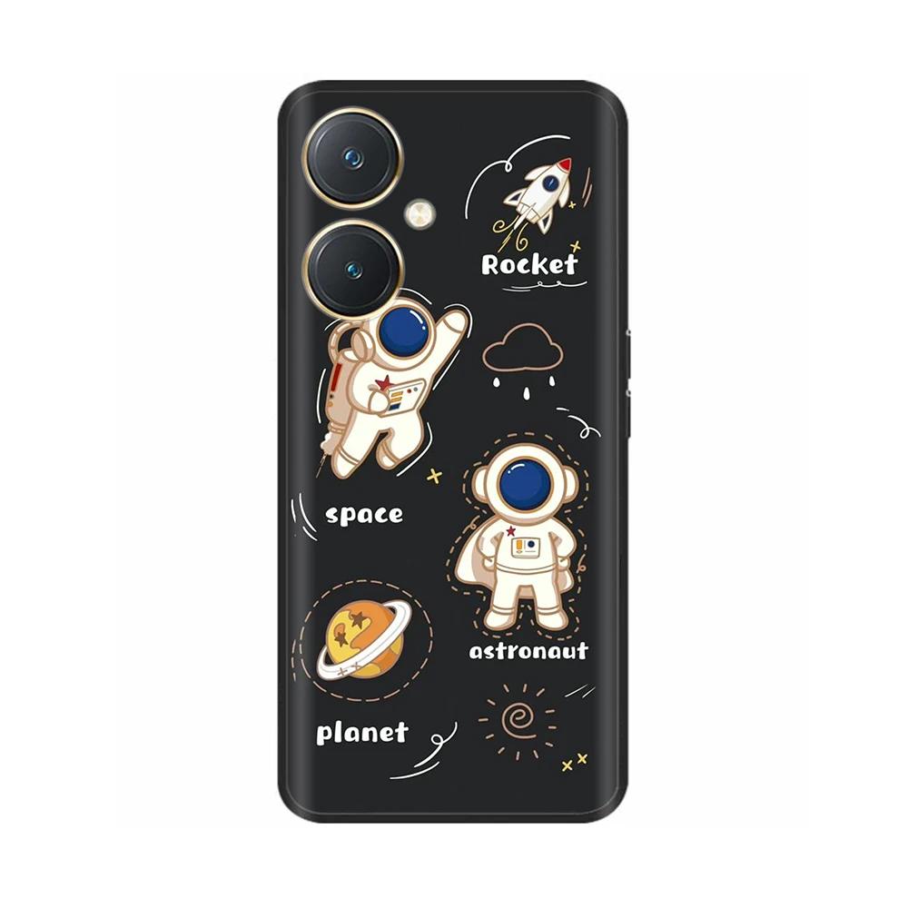 For Vivo Y27 5G Case New Design Soft Cover Slim Case For VivoY27 5G V2302 V2322 Cases Liquid Silicone Fundas For Vivo Y36 5G