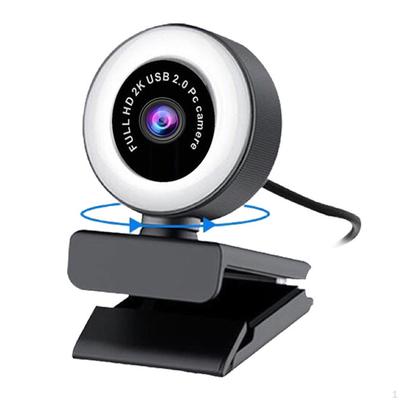 1080P Built In Adjustable and Mic. Advanced Autofocus AF Web Camera for Meet Gamer Streamer