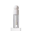 5ml Matte Pink Transparent Lip Gloss Tube, Thick Large Brush Lip Glaze Bottle, Empty Lip Mud Container