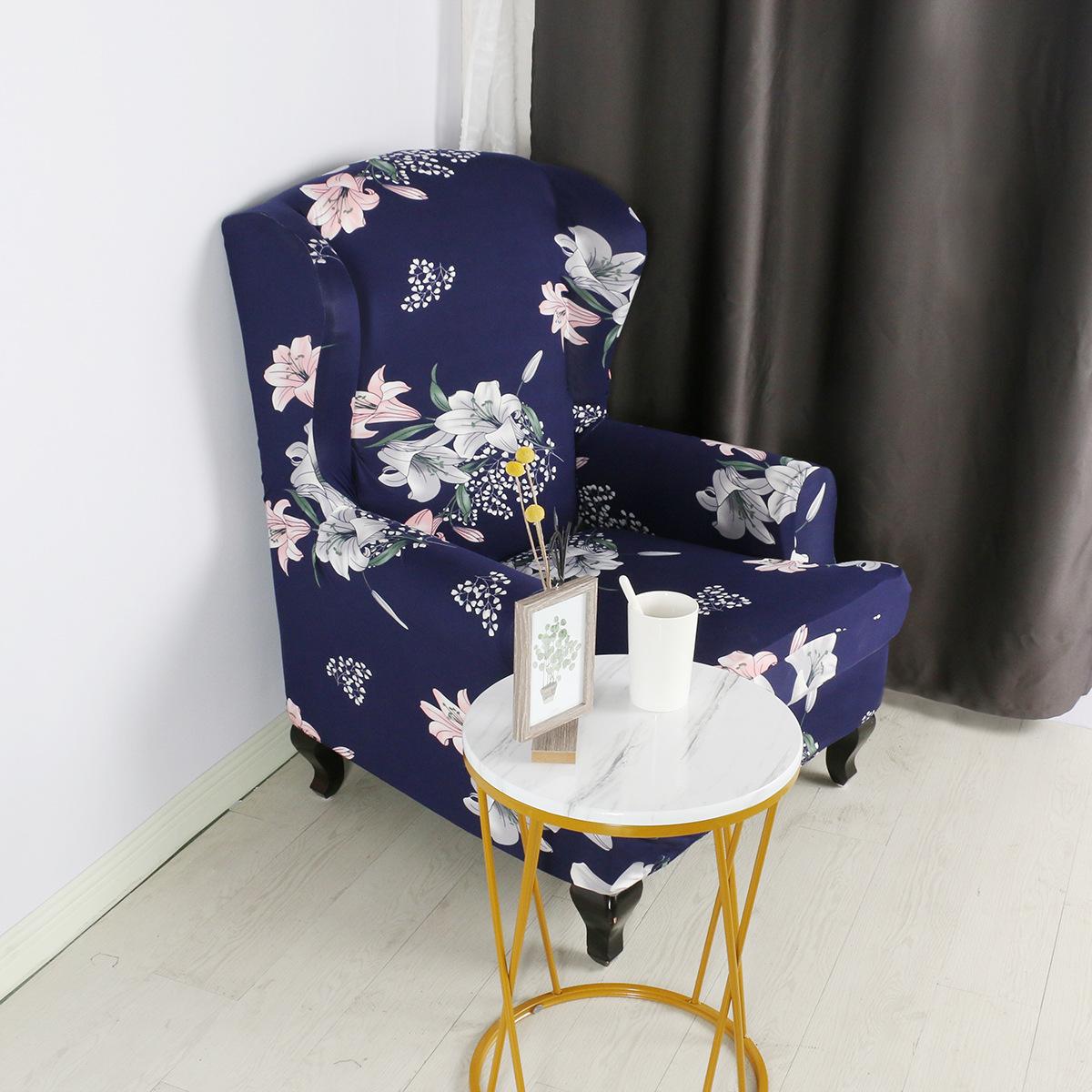 

Elastic Printed Tiger Bench Cover Chair Cover Full-inclusive Single Wing Back Sofa Cover American Style Style Sjamon Tiger Bench Cover 69-90-80