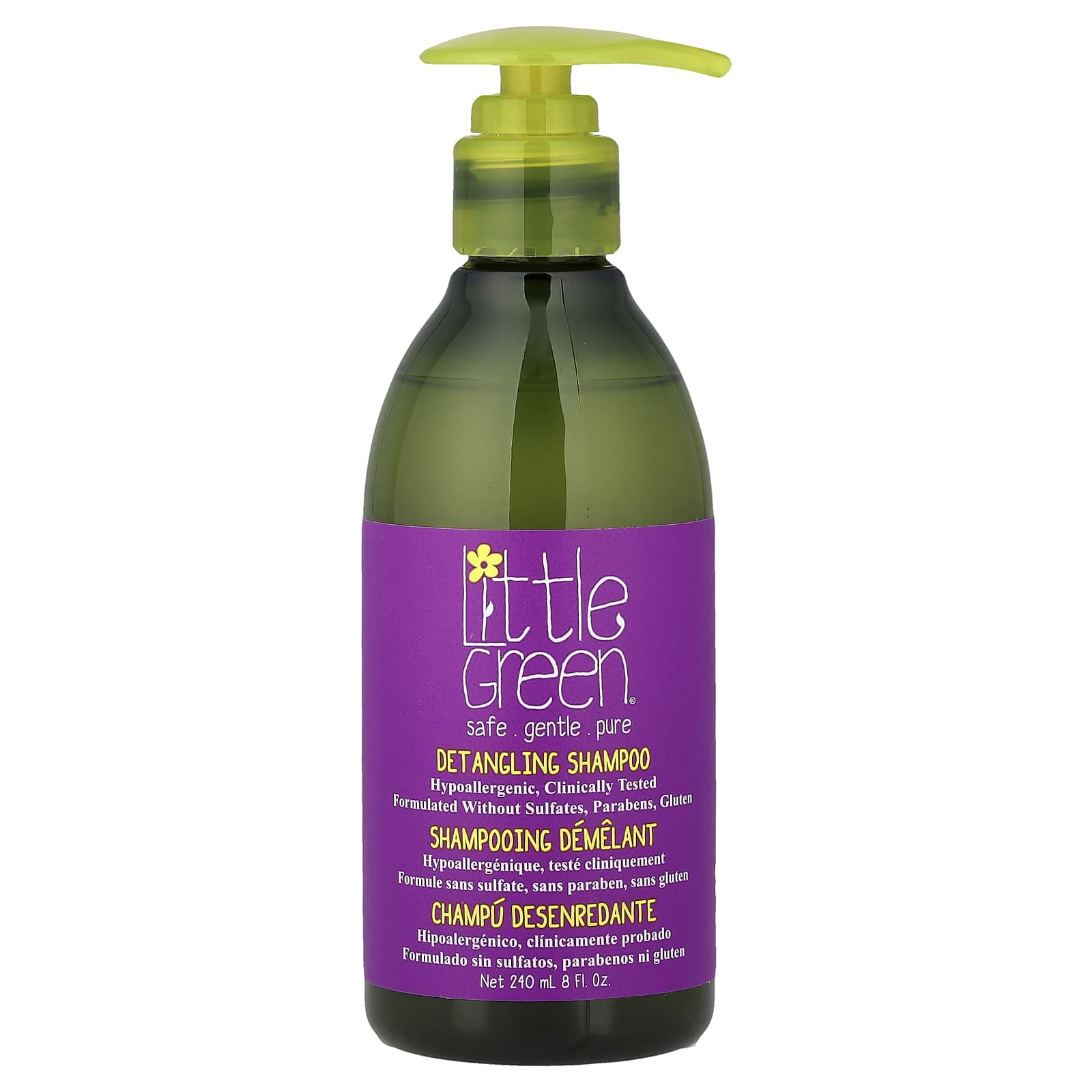 

Little Green Cares, Detangling Shampoo, 8 fl oz (240 ml)