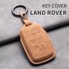 Sheepskin Grain Car Key Case Protector Full Cover For Land Rover Discovery Range Rover Evoque Velar Sport Auto Inter Accessories
