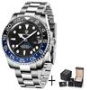PAGANI DESIGN V3 Version GMT Uhren Herren Luxus Saphir Automatisch Mechanische Uhr 40MM Edelstahl Wasserdichte Uhr